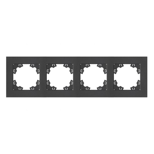 Рамка 4-м Афина универс. графит Universal A0046-Gr