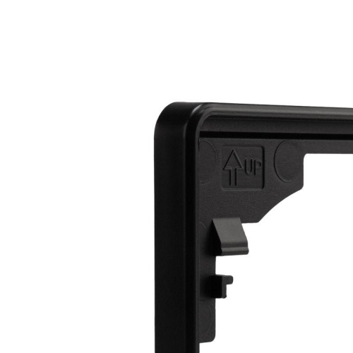 Рамка 4-м ROUND MIELE оникс Kranz KR-78-0754-3