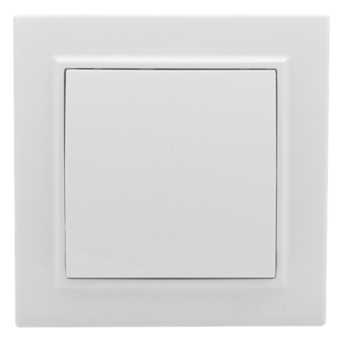 Выключатель 1-кл. СП Минск 10А перекрестный бел. EKF Basic ERV10-125-10