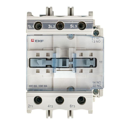 Контактор КМЭ 80А кат. 24В AC 1НО+1НЗ PROxima EKF ctr-s-80-24