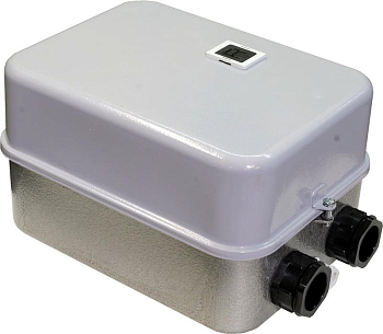 Пускатель электромагнитный ПМ12-040210 У2 В 40А 380В/50Гц 1НО IP54 нереверсивный с реле РТТ-121 28.0-40.0А в корпусе с кнопкой R Электротехник ET000262