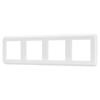 Рамка пластиковая FRM-VERSA-PL-4-WH Arlight 045187
