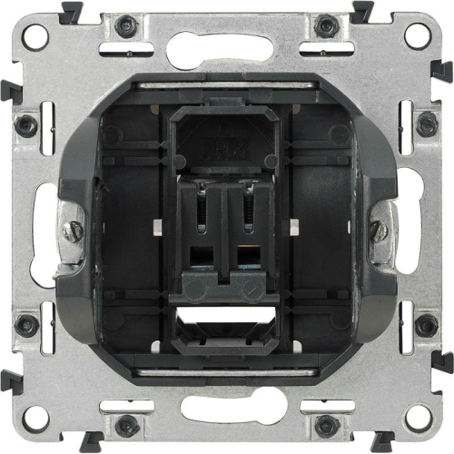 Аудиорозетка 1-м СП Valena In'matic пружин. зажимы Leg 753072