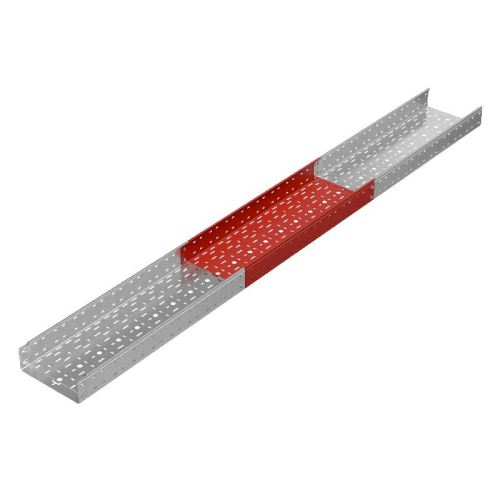 Лоток перфорированный 100х300 L4000 1.5мм "Быстрый монтаж ПЛЮС" HD КМ PL14014