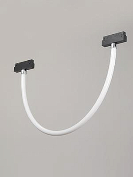 Светильник светодиодный трековый силиконовый магнитный D22мм 18Вт 48В Ra80 L1000мм 360град. черн. Vitaluce VT0200048-01