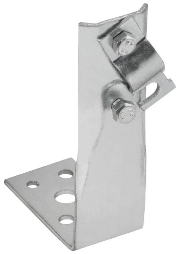 Держатель проводника круглого 6-10мм винт. угловой H=60мм оцинк. сталь IEK ZDP87-11-1-16-60