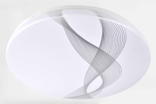 Светильник светодиодный декоративный PPB Wave 12Вт 6500К IP20 d215х50 настенно-потолочный бытовой JazzWay 5024922