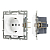 Механизм электрической розетки SCT-MEU1-PL-WH (250В 16А) Arlight 043730