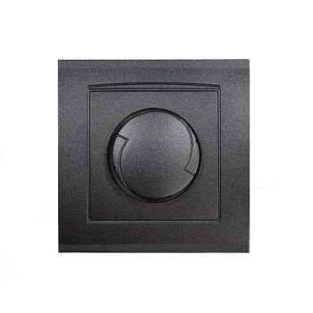 Светорегулятор СП Бриллиант 500Вт в сборе графит Universal 7947427-Gr