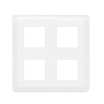 Рамка 2х2х2мод. Mosaic бел. Leg 078838L