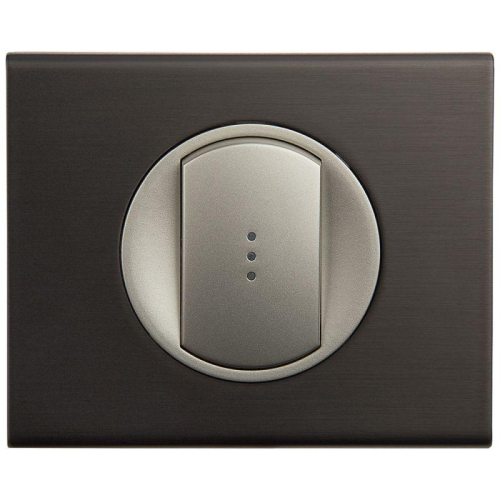 Рамка 1-м Celiane черн. никель Leg 069031