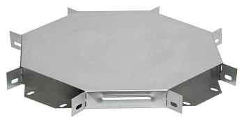 Ответвитель для лотка 100х400мм Х-образ. HDZ IEK CLP1X-100-400-M-HDZ