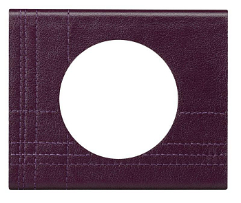 Рамка 1-м Celiane кожа пурпур Leg 069441