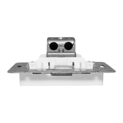 Розетка телевизионная проходная TV СП Эпика механизм бел. EKF UP1-SOW-TV-2