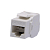 Модуль розеточный Keystone Jack 8P8C RJ-45 UTP кат.6 заделка без инструмента 180град. (DIY) SUPRLAN 10-0342-1