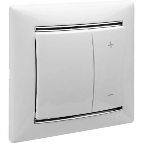 Механизм светорегулятора кнопочного СП Valena 600Вт бел. Leg 770074