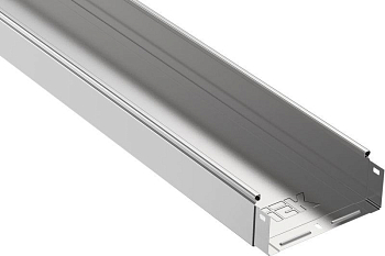 Лоток листовой неперфорированный 300х80 L3000 сталь 1мм IEK CLN10-080-300-100-3