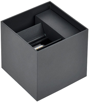 Светильник светодиодный 5111 6Вт 4000К IP65 уличный настенный сер. IEK LT-DBU0-5111-006-40-K03