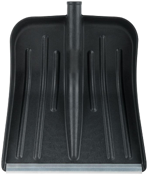 Лопата для уборки снега малая 360х400мм без черенка пластик. 68098