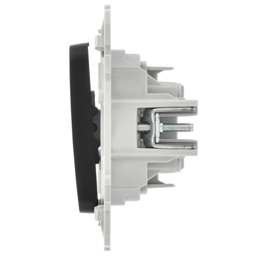 Выключатель 2-кл. СП FLITE ВС12-1-0-ФлЧ 10А механизм черн. IEK FI-V20-0-10-1-K02