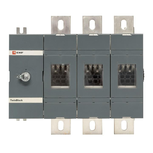 Рубильник 3п 1600А без рукоятки управления TwinBlock PROxima EKF tb-s-1600-3p