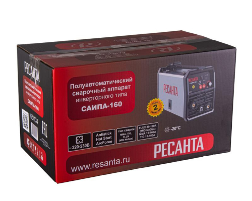 Аппарат сварочный полуавтоматический САИПА-160 (MIG/MAG) Ресанта 65/134