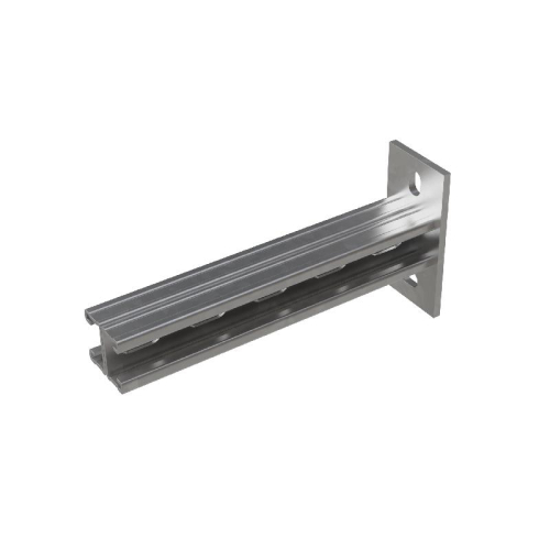 Консоль-Страт двойная усиленная развернутая 41х21 L350 сталь 2.5мм КМ LO32128