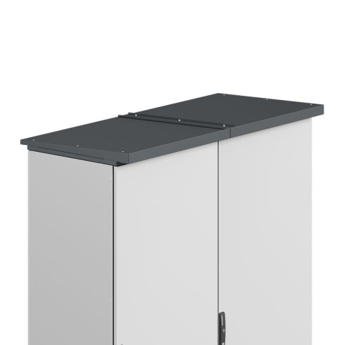 Заглушка для козырька R5TTL корпусов CQE Г=400мм RAL7011 DKC R5TTLPG40