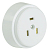 Розетка 1-м ОП РПпл10-01-Ст 32А IP20 разборная с заземл. для плиты бел. IEK ERP10-32-01-K01