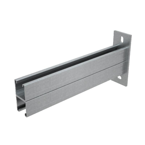 Консоль-страт двойная усиленная 41х41 L850 сталь 2.5мм HD85 КМ LO54301