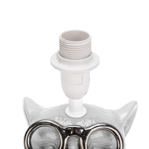 Светильник декоративный "Кот в очках" Е14 40Вт бел. Rexant 603-1033