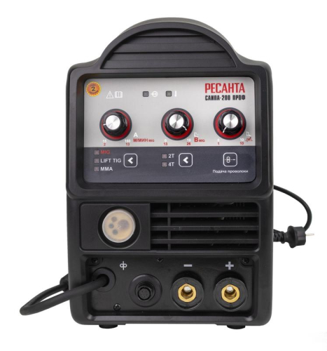 Инвертор сварочный полуавтомат. САИПА-200ПРОФ (MIG/MAG) Ресанта 65/97
