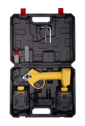 Секатор аккумуляторный CP-20Li-2K EA+ в комплекте с 2 АКБ и ЗУ EUROLUX 70/13/140