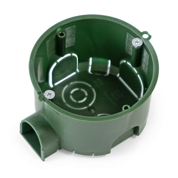 Коробка установочная безгалогенная (HF) 68х45 с саморезами Промрукав 80-0560См