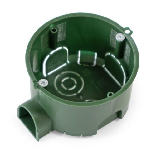 Коробка установочная безгалогенная (HF) 68х45 с саморезами Промрукав 80-0560С