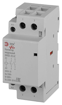Контактор модульный КМ50-20 АС PRO NO-902-337 ЭРА Б0062332