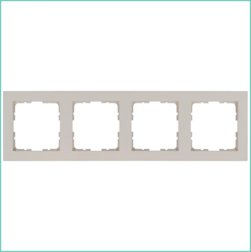 Рамка 4-м G-Classic тауп Jasmart G1004T