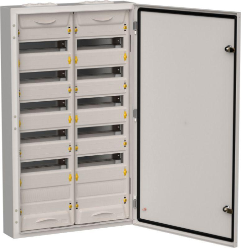 Корпус металлический ЩРн-144 (2х72) 960х570х140 IP54 сер. TITAN 5 IEK TI5-50-N-2X072-54-7035