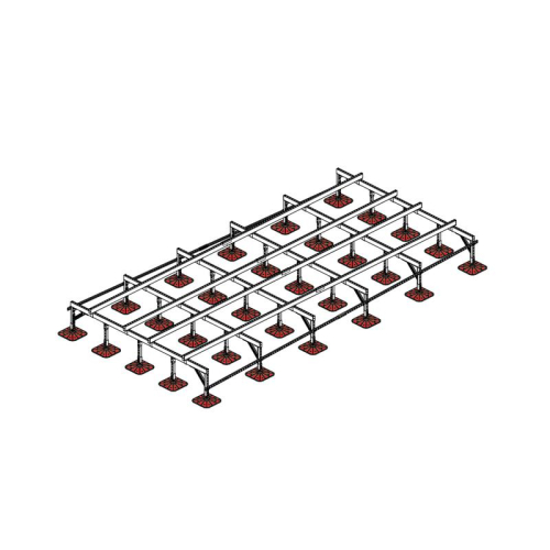 Конструкция опорная для установки оборудования TECHNORAPTOR FOOT 3000х6000 тип 2 KM-TR-F-SSEI-3000-6000-2 КМ TR0059
