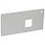 Панель лицевая горизонт. монтаж для DPX 250-630 Leg 021217