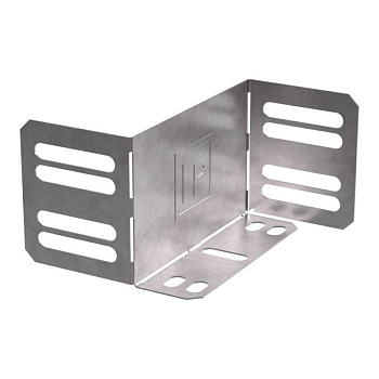 Переходник упрощенный горизонт. на 100мм H80 0.7мм Промрукав PR16.1049