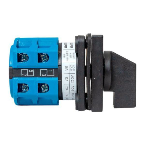 Переключатель кулачковый ПК-1-52 2п 25А "1-2" IP65 EKF pk-1-52-25-65