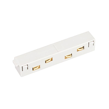 Коннектор прямой MAG-ORIENT-CON-I-POWER (WH) (IP20 пластик) Arlight 035805
