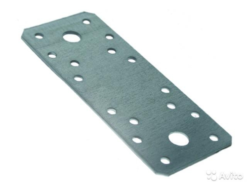 Пластина крепежная 140х60х2.0мм оцинк. Невский Крепеж 917109