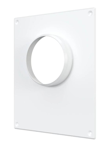 Площадка торцевая ПТМ фланец d125 196х236 окраш. сталь ERA 125ПТМ