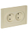 Розетка 2-м СП FORTE&PIANO FP426 10А без заземл. без защ. шторок безвинт. крепл. ваниль IEK FP-R20-10-1-K10