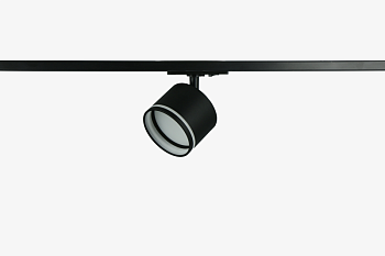 Светильник светодиодный трековый TR75-GX53 BK 1ф под лампу GX53 с акриловым кольцом черн. Эра Б0063981