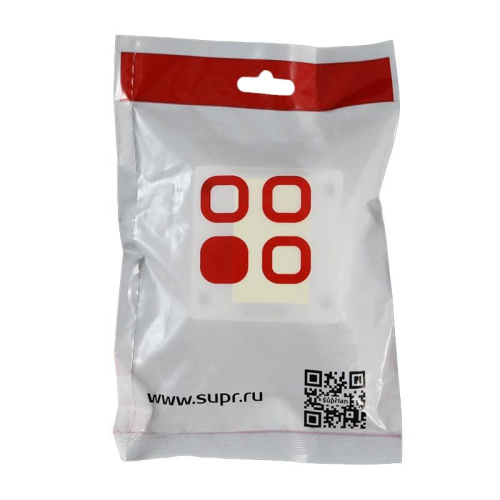 Розетка компьютерная 8P8C RJ-45 UTP кат.6 2 порта (DIY) SUPRLAN 10-0310-1