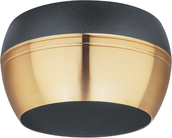 Светильник декоративный 93 319 NGX-C-009-09 230В накладной под лампу GX53 зол./черн. NAVIGATOR 93319