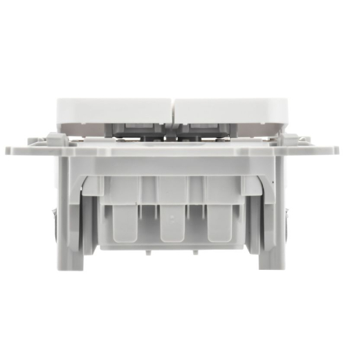 Выключатель 2-кл. СП FLITE ВС12-1-0-ФлБ 10А механизм бел. IEK FI-V20-0-10-1-K01